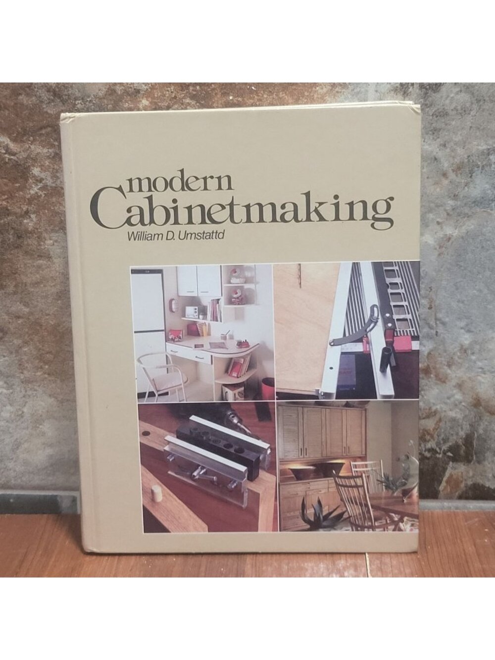 Modern Cabinetmaking William Umstattd 1990 Hardcover Woodworking Textbook